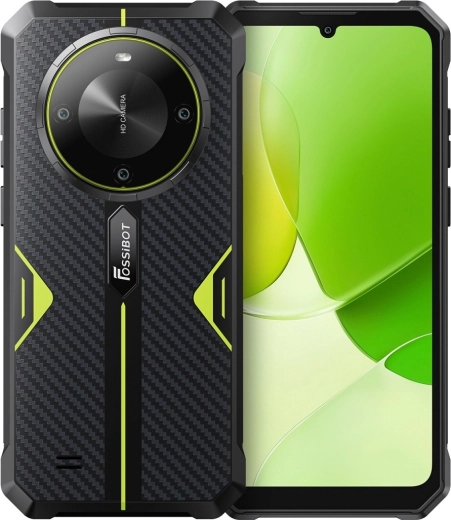Atsparus išmanusis telefonas Fossibot F105, žalias (CH) – 1 vnt.