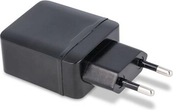 Compact wall charger for an outlet