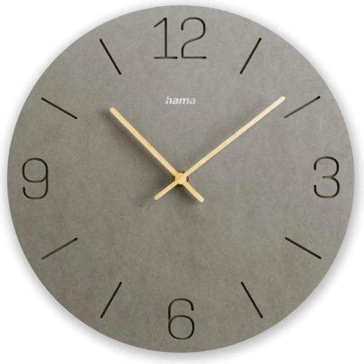 Crete Wall Clock 30 cm Anthracite