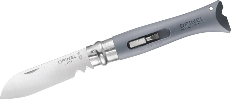 Opinel No.09 DIY gray multifunction pocket knife 8 cm