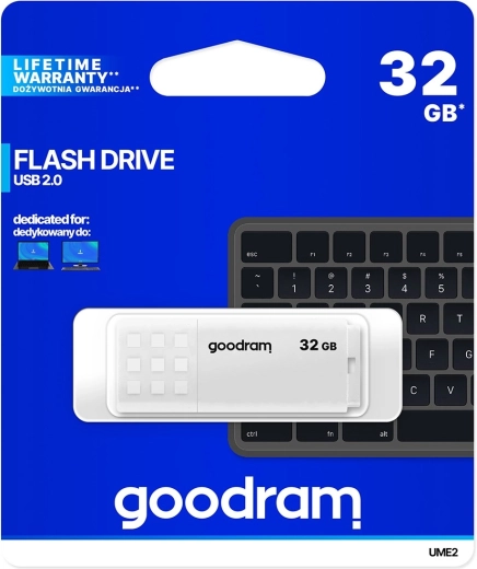 USB flash drive GOODRAM UME2 32 GB USB 2.0 white