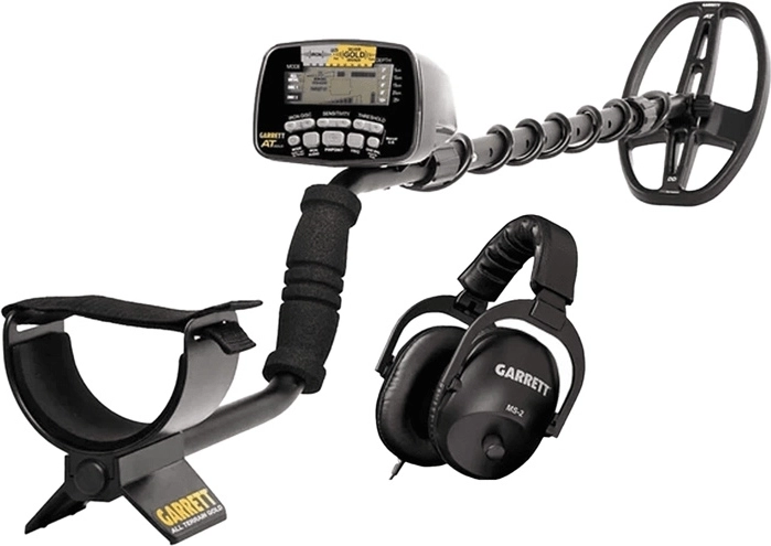 Garrett AT Gold metalo detektorius su 5×8 rite ir ausinėmis