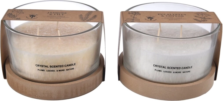 ECO scented candle in glass 440 g (2 variants)