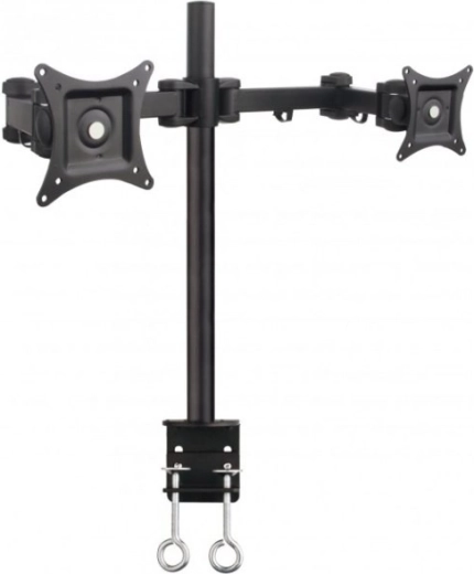 Desktop Mount for LCD/LED 13-27 inch dual 2x10 kg