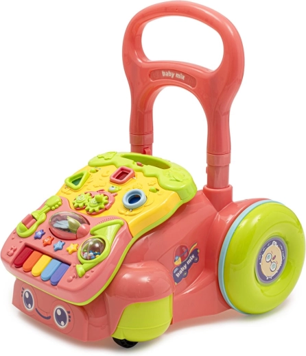 Vaikiška muzikinė vaikštynė Baby Mix, rožinė