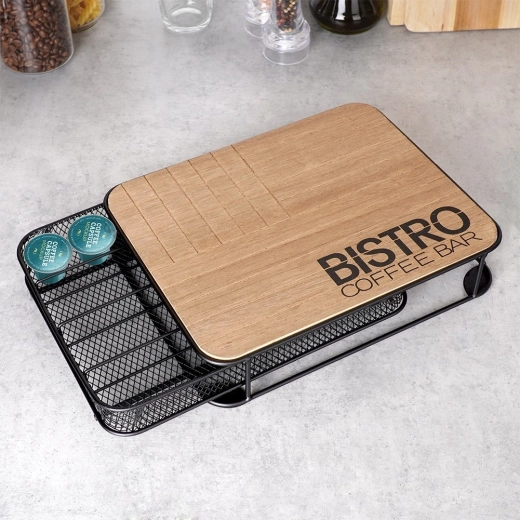 Stable top surface for a coffee machine