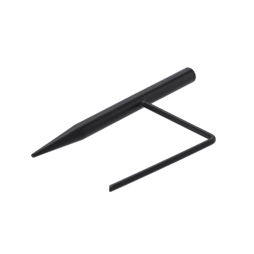Stable ground spike anchoring