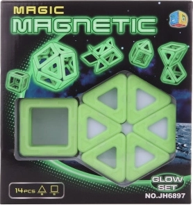 Magic Magnetic Construction Set Glowing Set