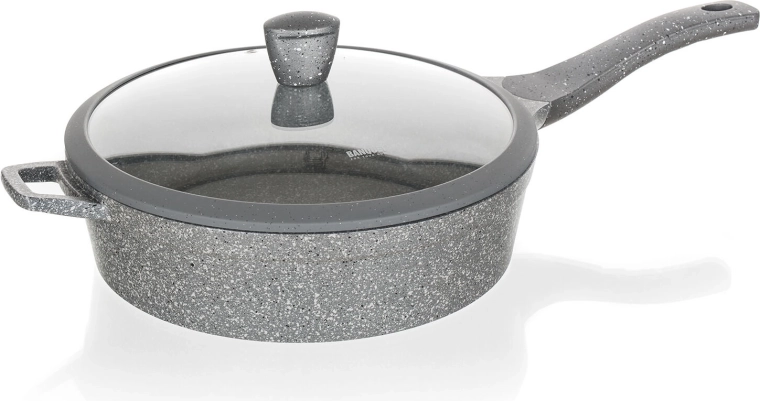 Stiklinis dangtis su saugia rankenėle (knob)