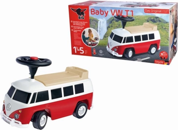 Didelis vaikiškas pasispiriamasis Volkswagen T1