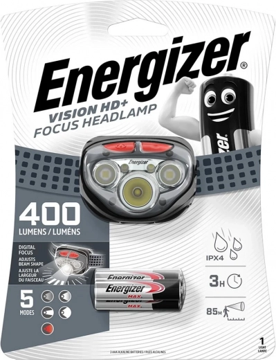 Galvos žibintuvėlis Energizer Vision Focus 400 lm