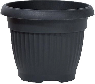 Vazonas NOVA 30, antracito spalvos, plastikinis