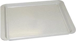 Plastic serving tray 37 × 15 cm – assorted colors