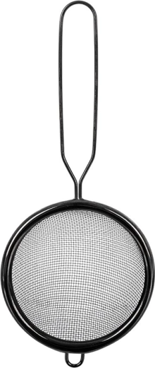 Stainless Steel Strainer BLACK 10 cm