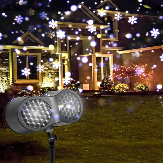 Judančios snaigės su plačiu aprėptimi