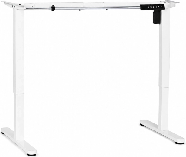 Electric adjustment for seated and standing work