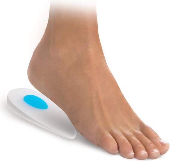 Shock absorption on heel strike