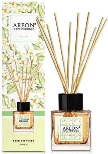 Areon AH Parfum Sticks Jasmine 50 ml – lazdelinis difuzorius su jazminų aromatu