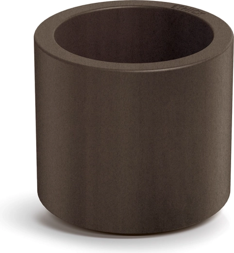 Tubla Round Flower Pot 47 cm rusty brown