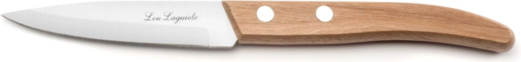 Stainless steel and wood vegetable knife 19.4 cm