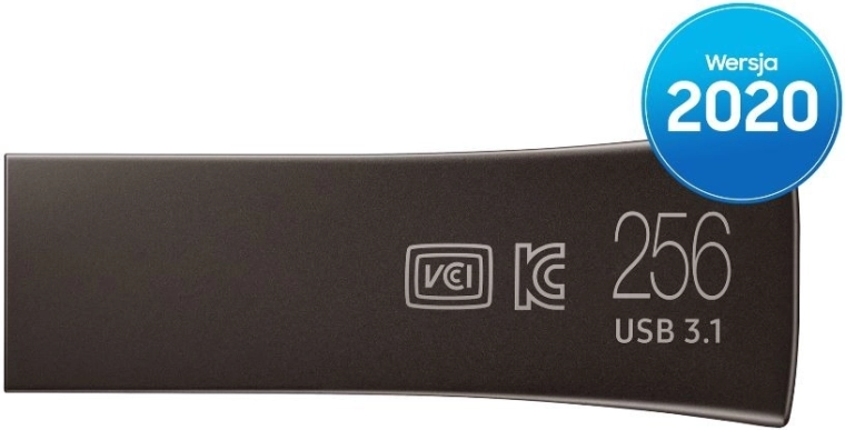 Flash Drive Samsung BAR Plus USB 3.1 256 GB Titan Gray