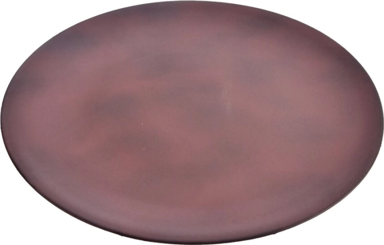 Round serving tray UH black/brown 33 cm