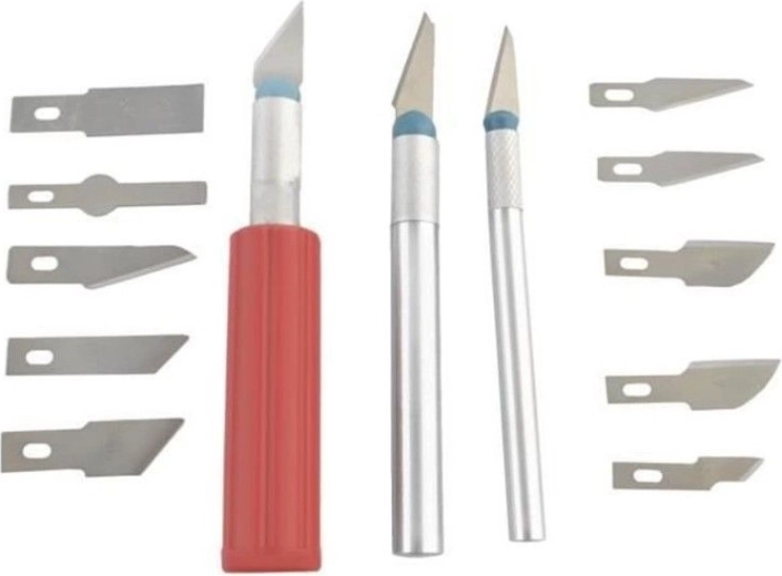 Modeling scalpels and scissors - set