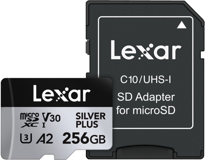 Lexar Silver Plus microSDXC 256GB Memory Card