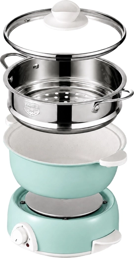 Option for cooking and steaming