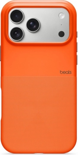 Durable beats rugged case with magsafe support and camera control for iphone 17 pro max – orange sierra nevada