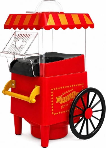 Oil-free popcorn thanks to hot air