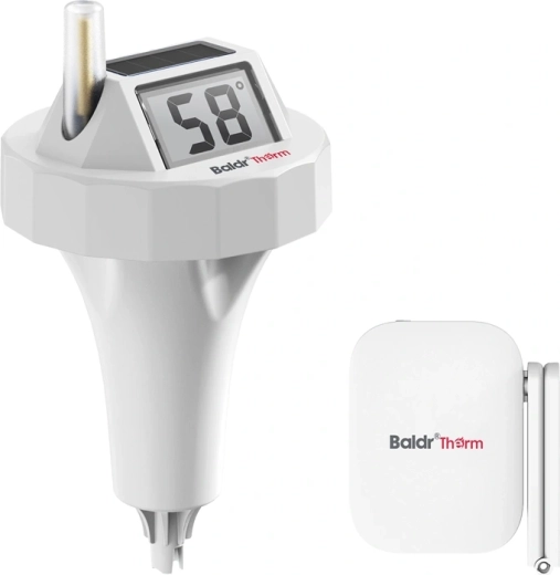 Baldrtherm „Wi‑Fi“ baseino termometras su jutikliu ir šakotuvu