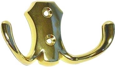 Romana II Brass Coat Hook