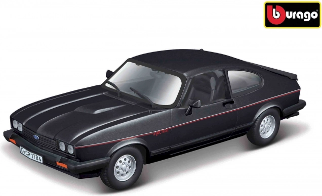 Bburago Ford Capri 1600 GT juodas 1:24
