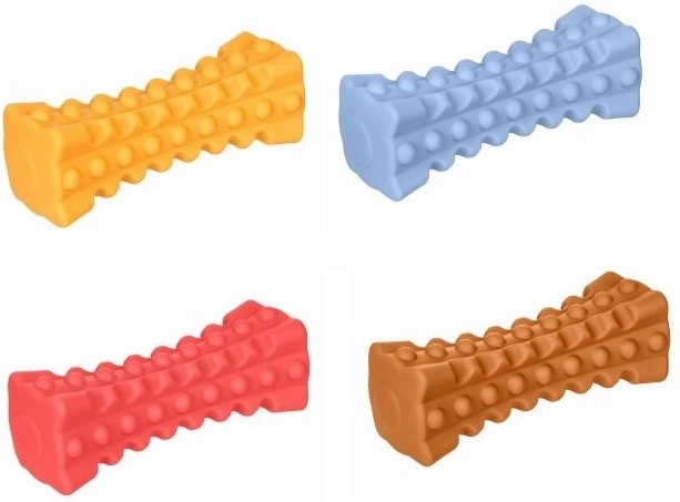 Reinforced squeaky bone for dogs 15.5 cm - 1 piece