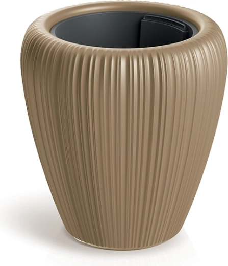 Orobo Flower Pot 39.5 cm caramel