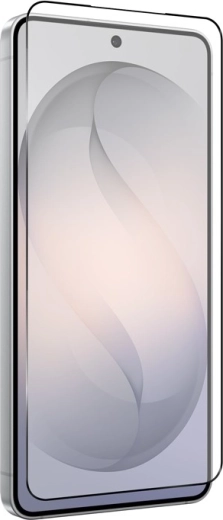 Crong 3D Armour Glass Lite 3D Full Glue grūdintas stiklas su juodu rėmeliu, skirtas Samsung Galaxy S26+