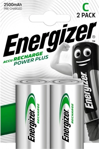 Rechargeable D Batteries LR20 2500 mAh, 2 pcs, blister