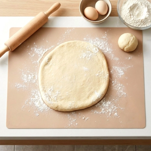 Non-stick surface for easy rolling