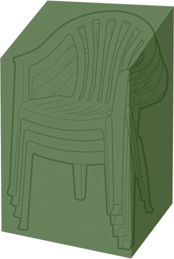 Uždangalas 4 sodo kėdėms 61 × 68 × 107 cm, PE 90 g/m², žalias