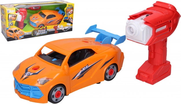 Surinkamas nuotoliniu būdu valdomas RC automobilis 21 cm