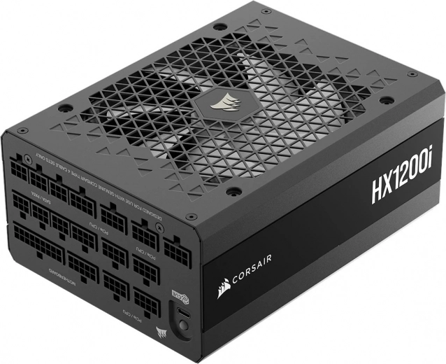 Modular high-performance Corsair power supply HX1200i