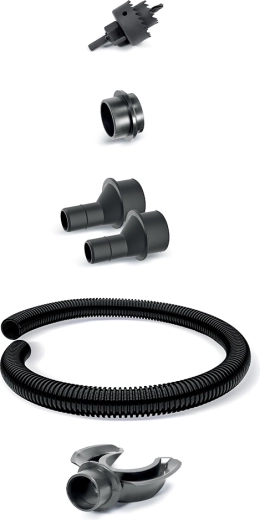 6-piece accessory set for rainwater barrels