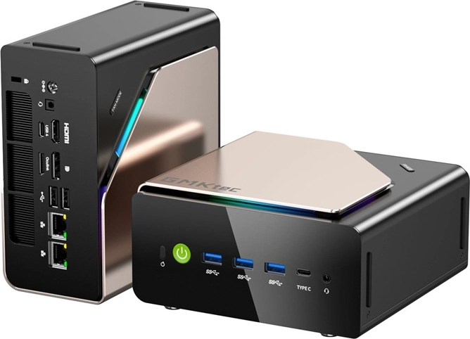 Mini kompiuteris GMKtec EVO-T1 su Intel Ultra 9, 64 GB RAM ir 1 TB SSD
