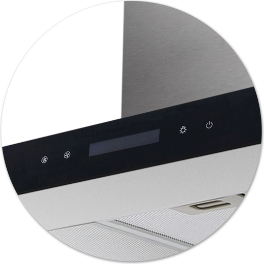 Touch control in a glass panel