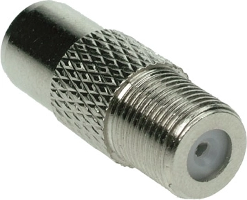 Solight antenna adapter F female to COAX (IEC) connector - 1 piece