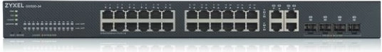 Zyxel GS1920-24 v2 smart managed switch 24×Gb + 4×Gb, standalone or NebulaFlex Cloud