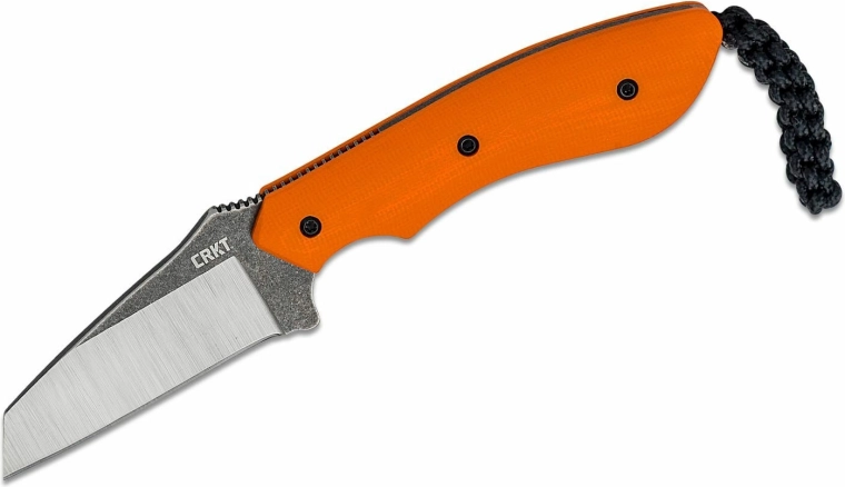 CRKT S.P.I.T. Orange versatile fixed blade knife 5.5 cm