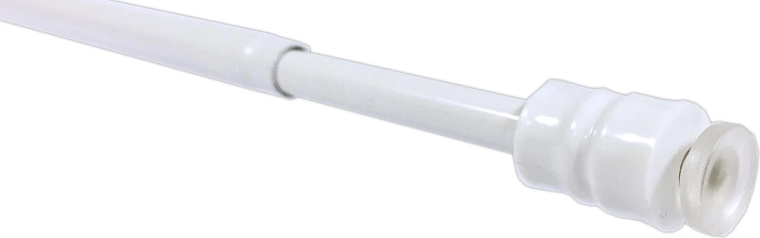 Vitražinis teleskopinis strypas Flex 36–60 cm, baltas