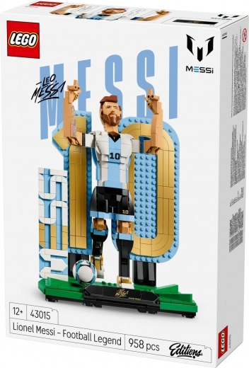 Kolekcinės detalės: MESSI, 10 numeris ir kamuolys